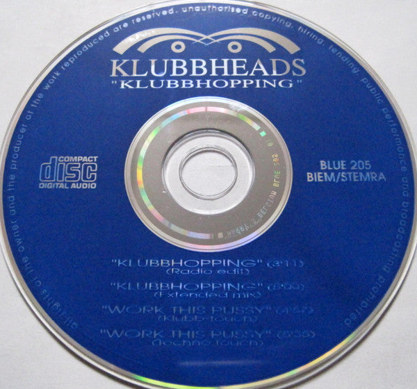 Klubbheads : Klubbhopping (CD, Maxi)