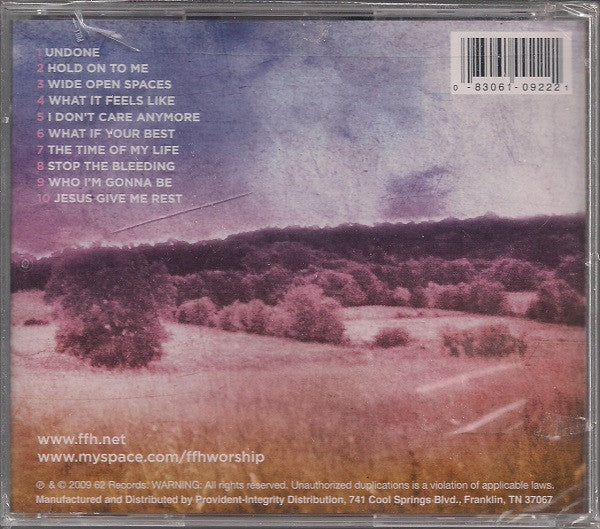 FFH (2) : Wide Open Space (CD, Album)
