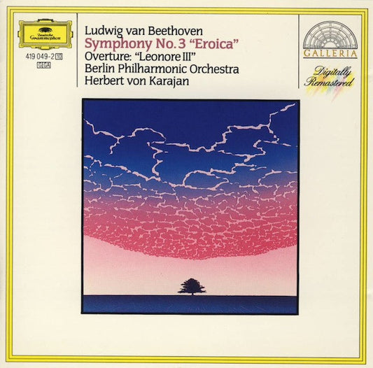 Ludwig van Beethoven – Berliner Philharmoniker, Herbert von Karajan : Symphony No. 3 “Eroica” / Overture: “Leonore III” (CD, Comp, RM)