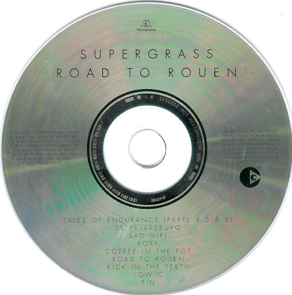 Supergrass : Road To Rouen (CD, Album, Copy Prot.)