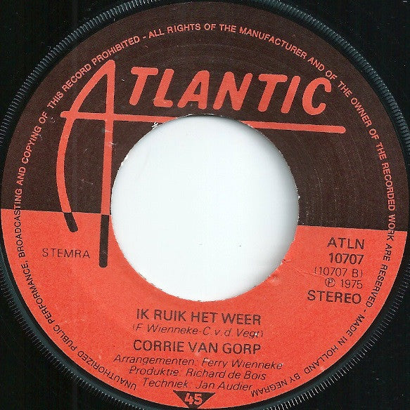 Corrie van Gorp : Me Soezafoon (7", Single)