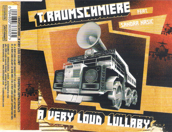 T.Raumschmiere Feat. Sandra Nasic : A Very Loud Lullaby (CD, Maxi)