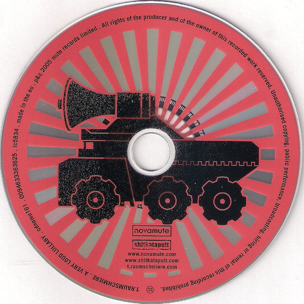 T.Raumschmiere Feat. Sandra Nasic : A Very Loud Lullaby (CD, Maxi)