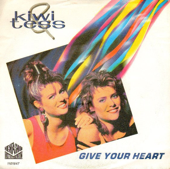 Kiwi & Tess : Give Your Heart (7", Single)