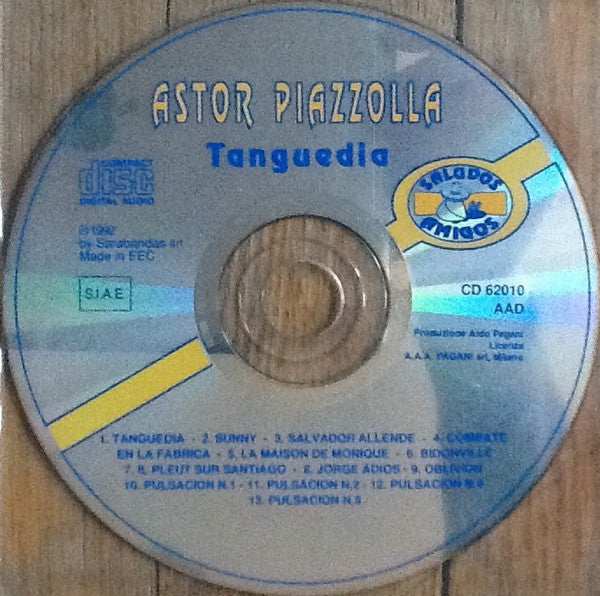 Astor Piazzolla : Tanguedia (CD, Comp)