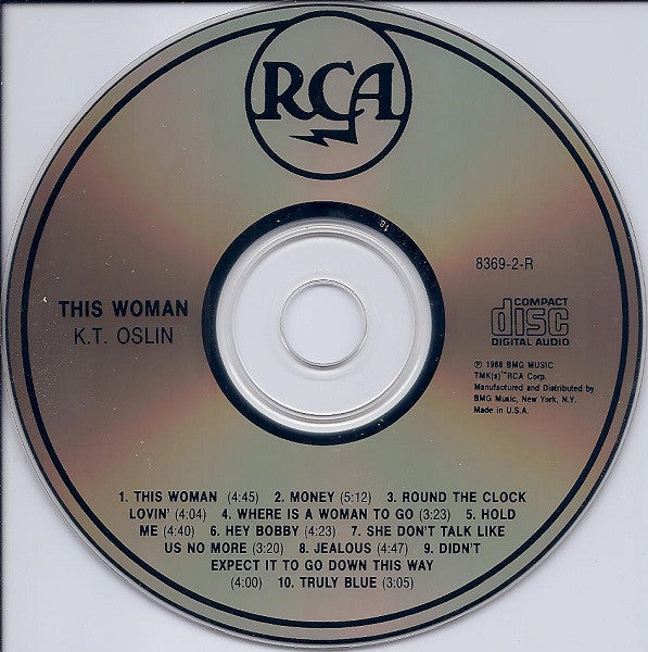 K.T. Oslin : This Woman (CD, Album)