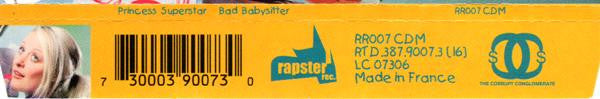 Princess Superstar : Bad Babysitter (CD, Maxi)