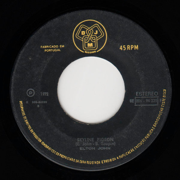 Elton John : Daniel (7", Single)