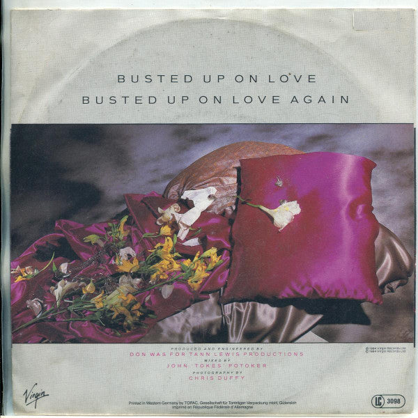 Fiona Franklyn : Busted Up On Love (7", Single)