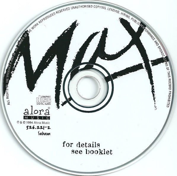 Henny Vrienten : Max (CD, Album)