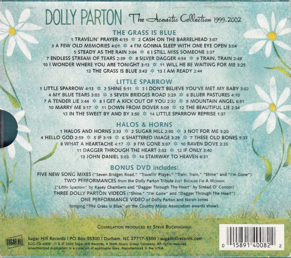 Dolly Parton : The Acoustic Collection 1999-2002 (3xCD, Album + DVD-V + Box, Comp)