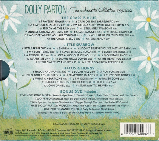 Dolly Parton : The Acoustic Collection 1999-2002 (3xCD, Album + DVD-V + Box, Comp)