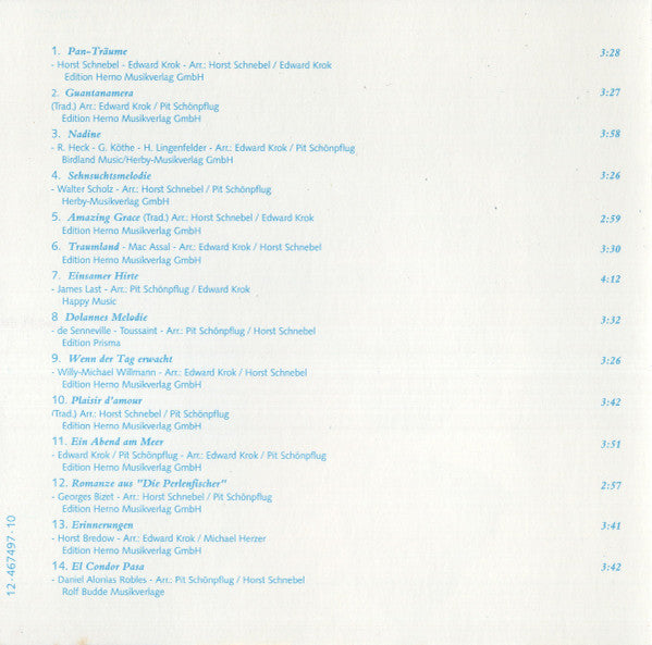 Edward Simoni : Pan-Träume (CD, Album)