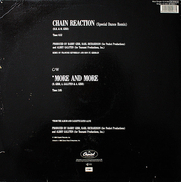 Diana Ross : Chain Reaction (Special Dance Remix) (12", Maxi)