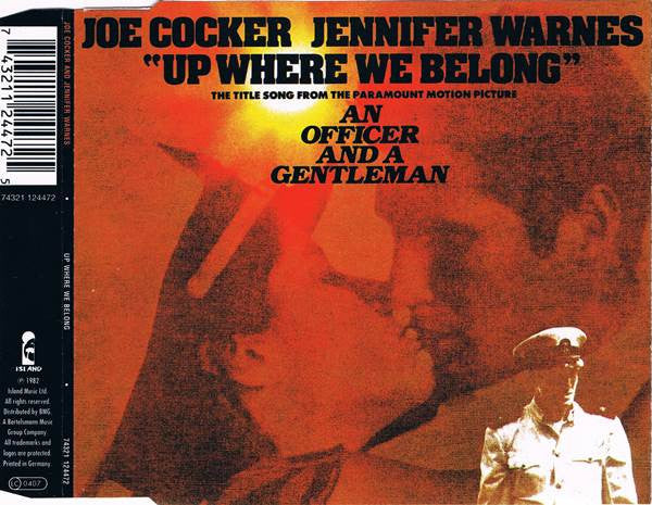 Joe Cocker / Jennifer Warnes : Up Where We Belong (CD, Single)