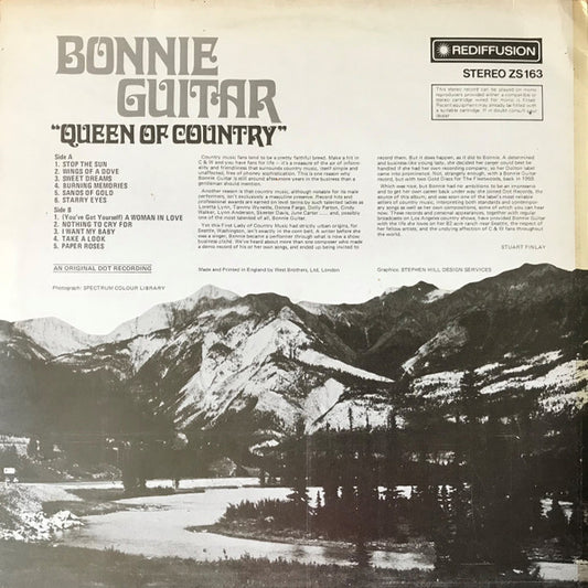 Bonnie Guitar : Queen Of Country (LP)