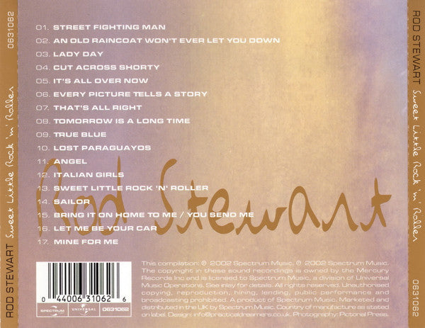 Rod Stewart : Sweet Little Rock 'N' Roller (CD, Comp)