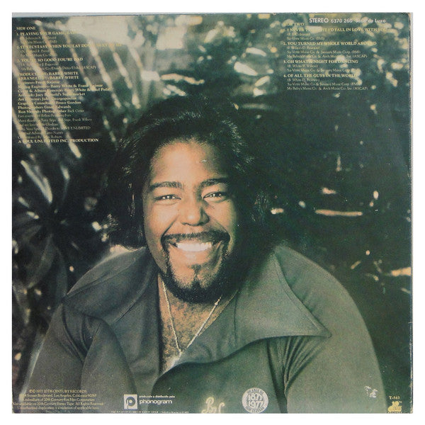 Barry White : Barry White Sings For Someone You Love (LP, Album)