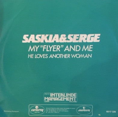 Saskia & Serge : My "Flyer" And Me  (7", Single)