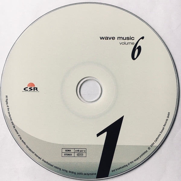 Various : Wave Music Volume 6 (2xCD, Comp)