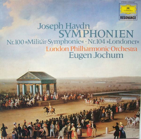 Joseph Haydn - London Philharmonic Orchestra, Eugen Jochum : Symphonies Nos.104 And 100 (LP, Album)