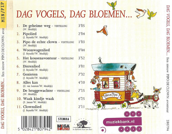 Pipo De Clown : Dag Vogels, Dag Bloemen... (CD, Album)