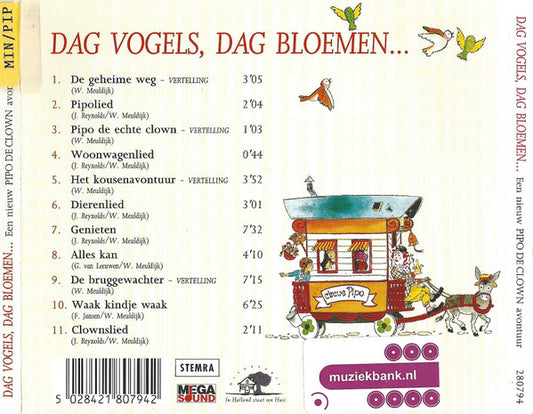 Pipo De Clown : Dag Vogels, Dag Bloemen... (CD, Album)