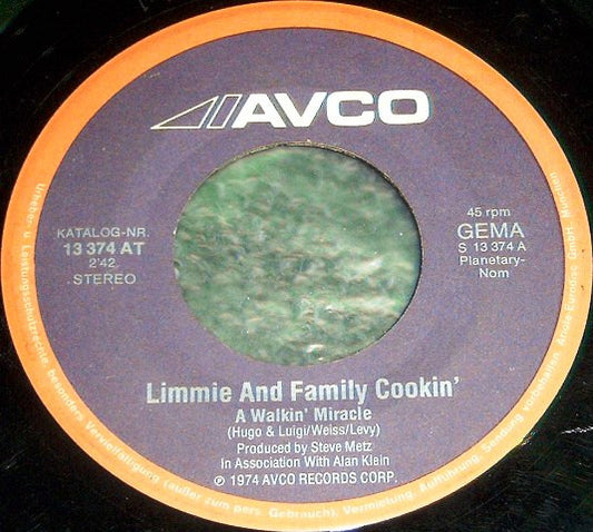 Limmie & Family Cookin' : A Walkin' Miracle (7", Single)