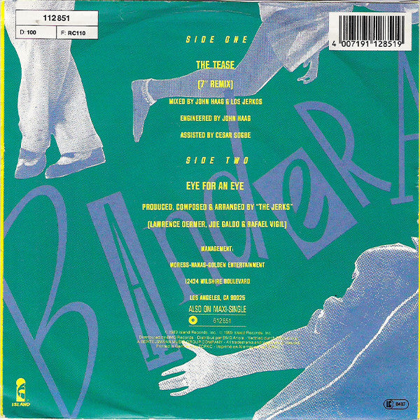Bandera : The Tease (7", Single)