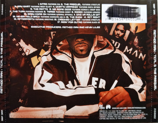 Method Man : Tical 0: The Prequel (CD, Album)