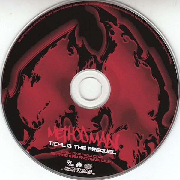 Method Man : Tical 0: The Prequel (CD, Album)