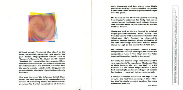 Fleetwood Mac : Boston Live (CD, Album)