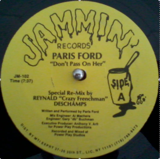 Paris Ford : Don't Pass On Her (12")