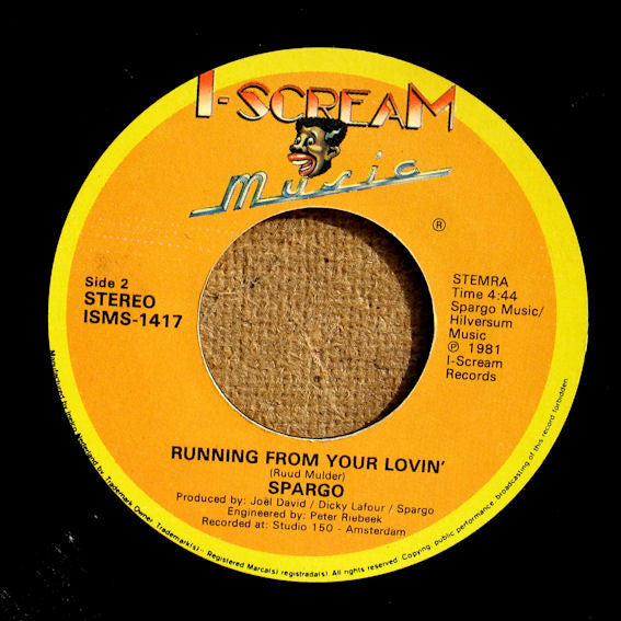 Spargo : One Night Affair (7", Single)
