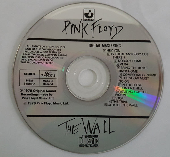 Pink Floyd : The Wall (2xCD, Album, RE)