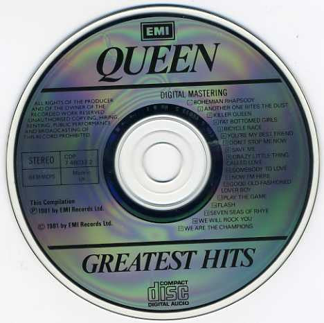 Queen : Greatest Hits (CD, Comp, RE)