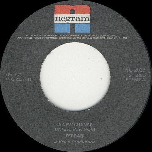 Ferrari (3) : Woogie Boogie (7", Single)