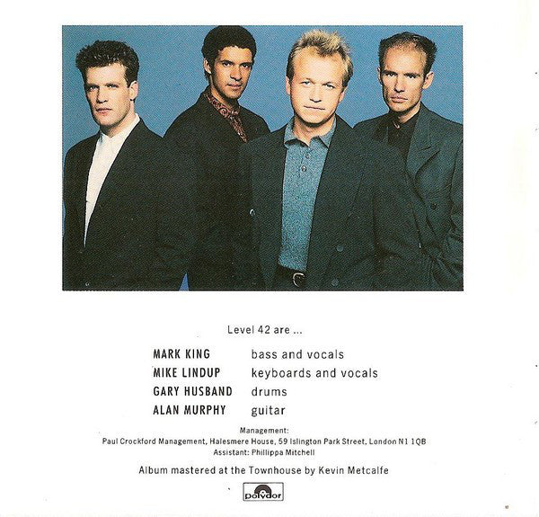 Level 42 : Level Best (A Collection Of Their Greatest Hits) (CD, Comp)
