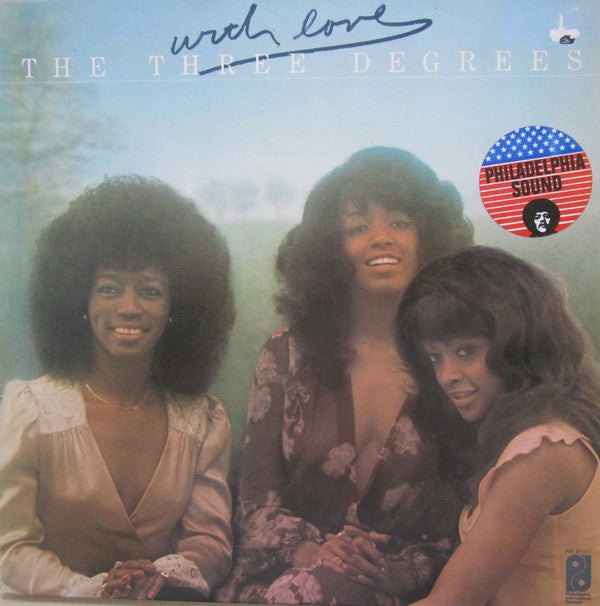 The Three Degrees : With Love (LP, Album)