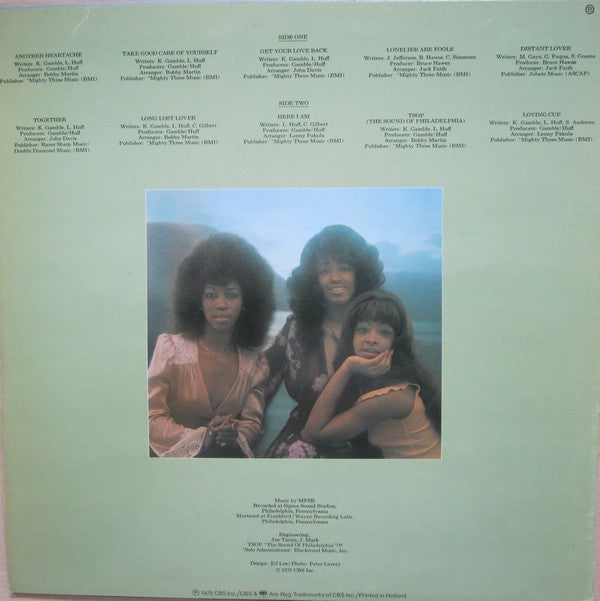 The Three Degrees : With Love (LP, Album)