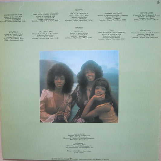 The Three Degrees : With Love (LP, Album)