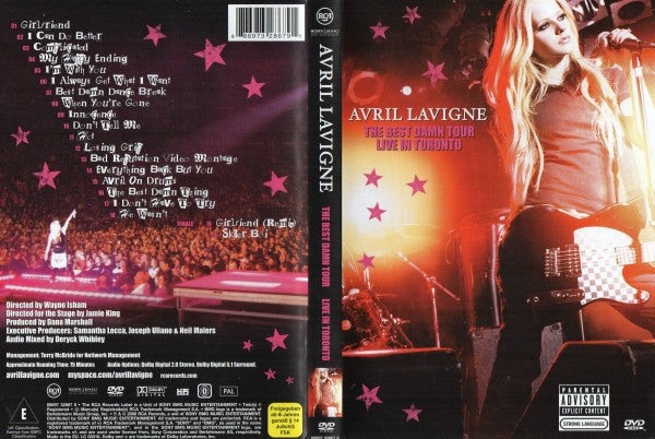 Avril Lavigne : The Best Damn Tour - Live In Toronto (DVD-V, PAL)