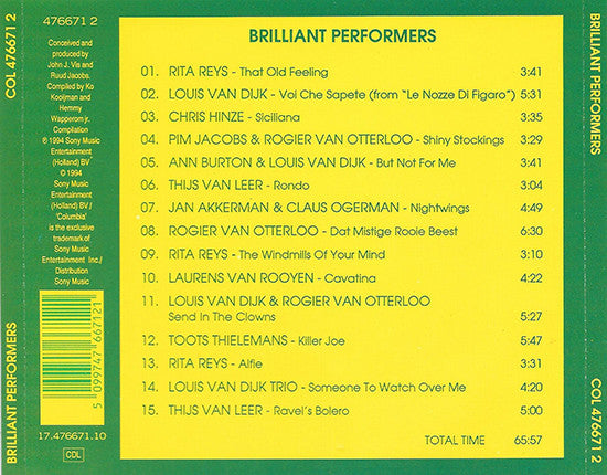 Various : Brilliant Performers (CD, Comp)