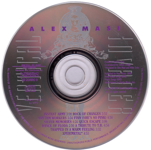 Alex Masi (2) : Vertical Invader (CD, Album)
