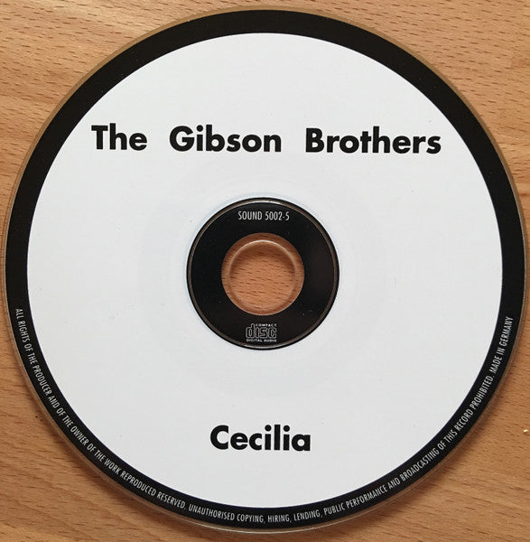 Gibson Brothers : Cecilia (CD, Single, Promo)