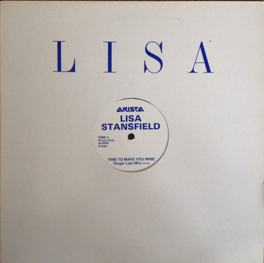 Lisa Stansfield : Time To Make You Mine (12", Promo)