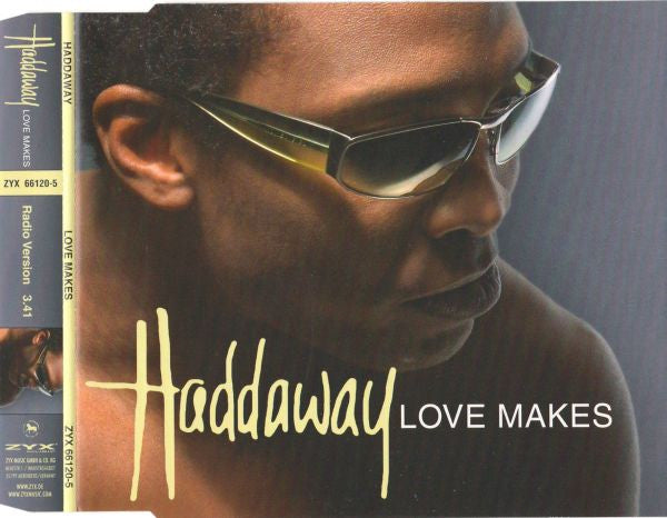 Haddaway : Love Makes (CD, Single, Promo)