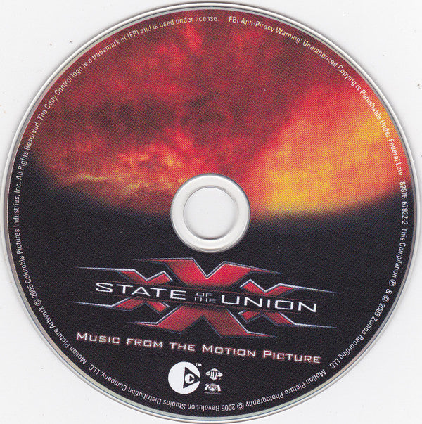 Various : XXX: State Of The Union - Music From The Motion Picture (CD, Comp, Copy Prot.)
