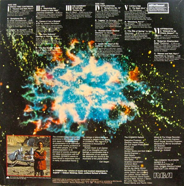 Various : The Music Of Cosmos (LP, Comp, Gat)