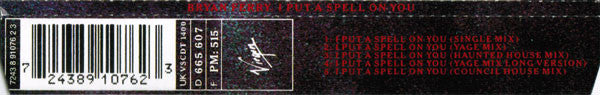 Bryan Ferry : I Put A Spell On You (CD, Single)